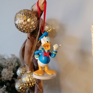 Disney Donald Duck Christmas Decoration Figure, Ornament Bauble, Disney Christmas Decorations, Gifts For Her, Tree Decor, Mickey Mouse