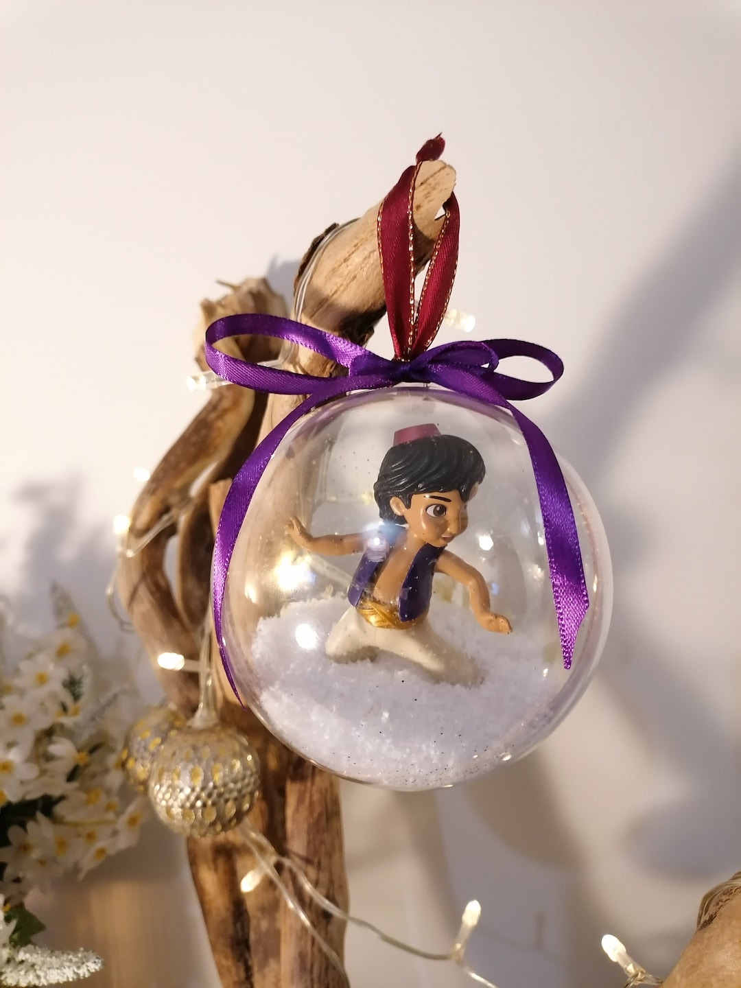 Aladdin Tree Disney Aladdin Princess Jasmine Figure Christmas Tree Decoration ...