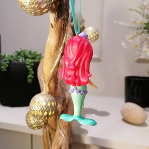 Disney Little Mermaid Ariel Christmas Decoration Figure, Ornament, Disney Christmas Decorations, Gifts For Her, Christmas Baubles, Dolls image 8