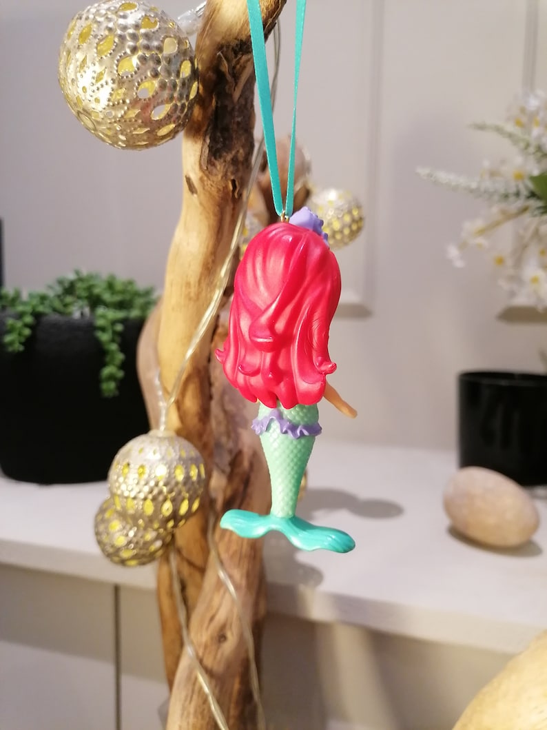 Disney Little Mermaid Ariel Christmas Decoration Figure, Ornament, Disney Christmas Decorations, Gifts For Her, Christmas Baubles, Dolls image 8