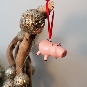 Disney Spielzeug Geschichte Hamm Schwein Weihnachtsdekoration Figur, Ornament Christbaumkugel, Disney Weihnachtsdekoration, Geschenke für Sie, Weihnachtsbaum Dekor