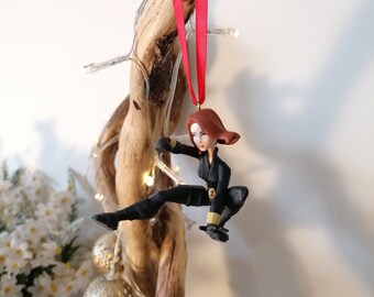 Buy Disney Marvel Avengers Black Widow Christmas Decoration Figure