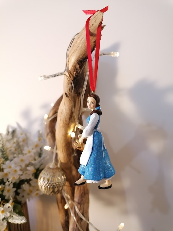 Disney Beauty and the Beast Belle Christmas Decoration Figure, Hanging  Ornament Bauble, Disney Christmas Decorations, Gifts for Her, Decor - Etsy  UK