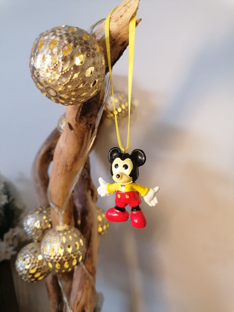 Disney Mickey Mouse Weihnachtsdeko Figur, Hängeornament Kugel, Disney Weihnachtsdekoration, Geschenke für Sie, Weihnachtsgeschenk, Deko Bild 2