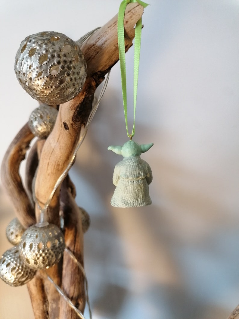 Disney Star Wars Mandalorian Baby Yoda Christmas Decoration Figure, Ornament Bauble, Christmas Decorations, Gifts For Her, Christmas Gifts image 9
