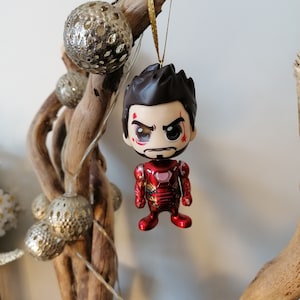 Disney Avengers Iron Man Christmas Decoration Figure, Ornament Bauble, Disney Christmas Decorations, Gifts For Him, Christmas Baubles, Decor
