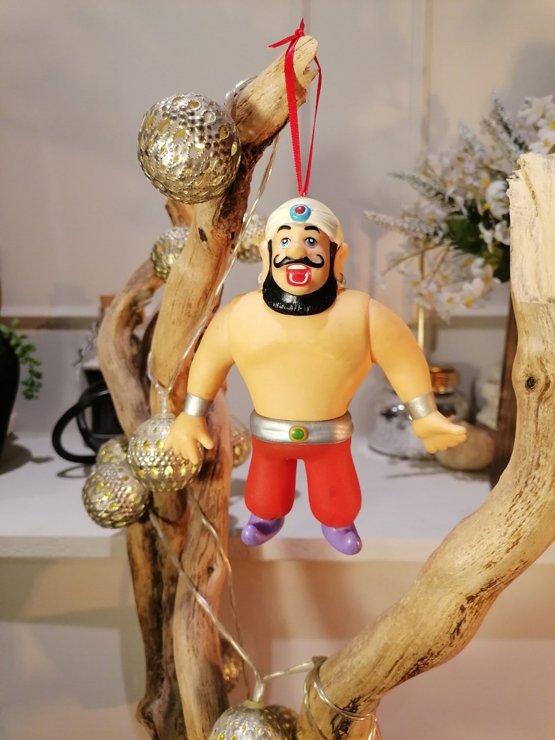 Disney Aladdin Razoul Christmas Decoration Figure, Ornament Bauble ...