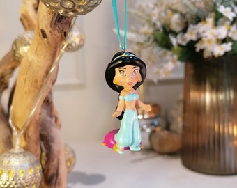 Disney Aladdin Princess Jasmine Christmas Decoration Figure, Ornament Bauble, Disney Christmas Decorations, Gifts For Her, Christmas Baubles