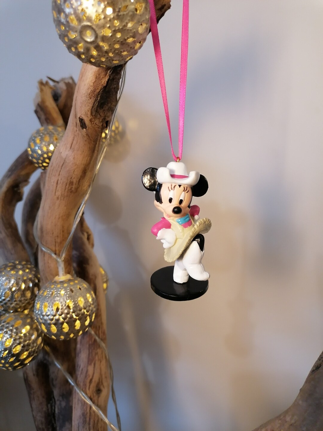 ディズニー ミニーマウス クリスマス デコレーション フィギュア、吊り