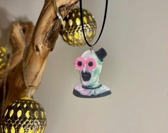 Terrifier Art the Clown Christmas Decoration Figure, Halloween, Horror Baubles, Hanging Ornament, Tree Decor, Figurines, Holiday Gifts