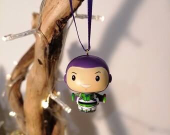 Disney Toy Story Buzz Lightyear figura de decoración navideña, adorno, decoraciones navideñas de Disney, adornos navideños, Peter Pan, Dumbo