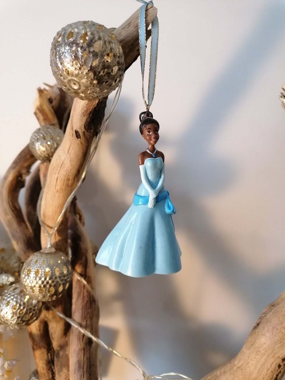 Disney Princess and the Frog Tiana Christmas Decoration Figure, Hanging ...