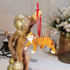Disney Dschungelbuch Shere Khan Weihnachtsdeko Figur, Ornament Kugel, Disney Weihnachtsdekoration, Geschenke für Sie, Weihnachtskugeln
