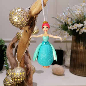 Disney Kleine Meerjungfrau Ariel Weihnachtsdekoration Figur, Ornament, Disney Weihnachtsdekorationen, Geschenke für sie, Christbaumkugeln, Puppen