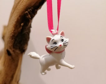 Disney The Aristocats Marie Cat Christmas Decoration Figure, Hanging Ornament Bauble, Disney Christmas Decorations, Gifts For Her, Decor