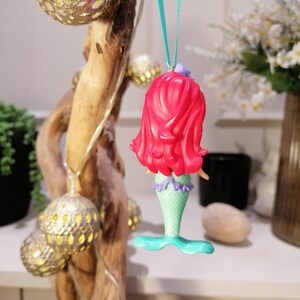 Disney Little Mermaid Ariel Christmas Decoration Figure, Ornament, Disney Christmas Decorations, Gifts For Her, Christmas Baubles, Dolls image 6