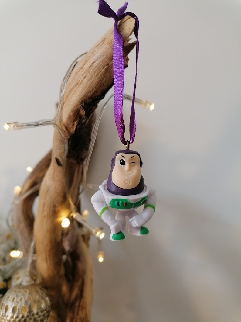 Disney Toy Story Buzz Lightyear Christmas Decoration Figure, Ornament Bauble, Disney Christmas Decorations, Gifts For Her, Christmas Baubles image 1
