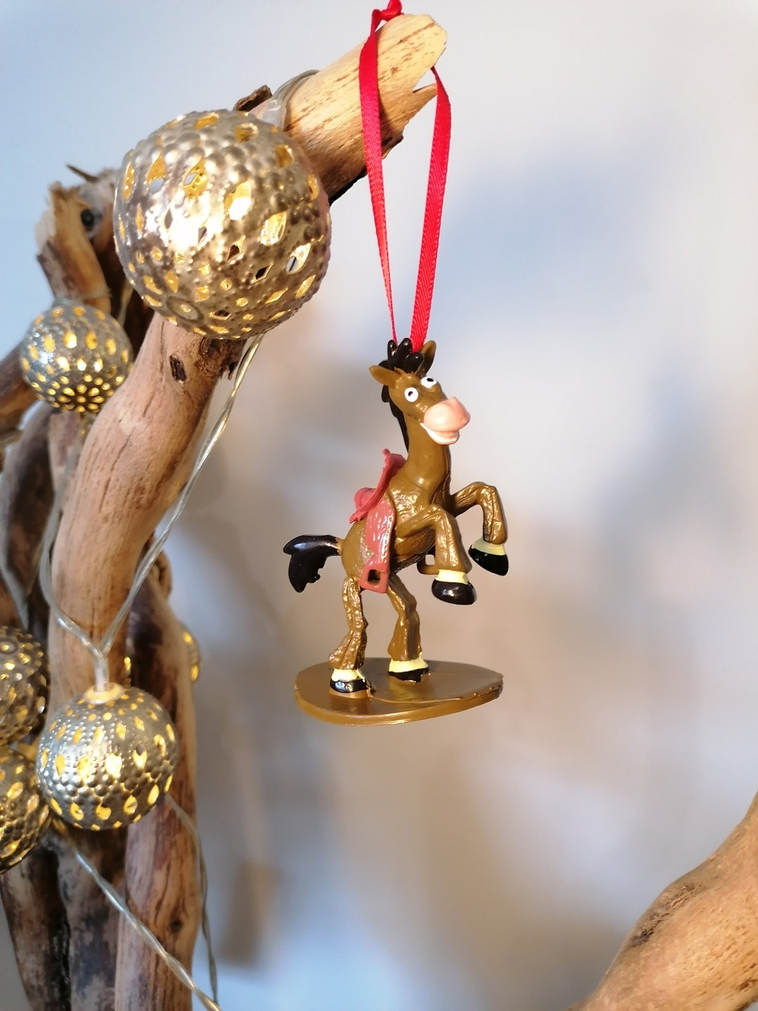 Disney Toy Story Bullseye Christmas Decoration Figure, Ornament Bauble
