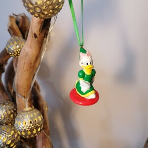 Disney Daisy Duck Christmas Decoration Figure, Hanging Ornament Bauble, Disney Christmas Decorations, Gifts For Her, Decor, Mickey, Donald