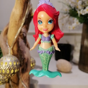 Disney Little Mermaid Ariel Christmas Decoration Figure, Ornament, Disney Christmas Decorations, Gifts For Her, Christmas Baubles, Dolls image 2