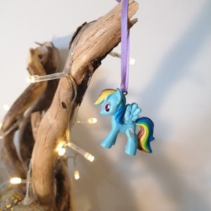 Disney Pony Christmas Decoration Figure, Hanging Ornament Bauble, Disney Christmas Decorations, Gifts For Her, Unicorn, Christmas Baubles