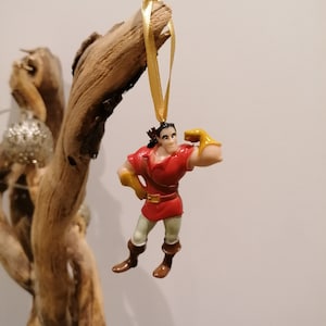 Disney Schöne und das Biest Gaston Weihnachtsdeko Figur, Kugel, Disney Weihnachtsdekoration, Geschenke für sie, Weihnachtskugeln