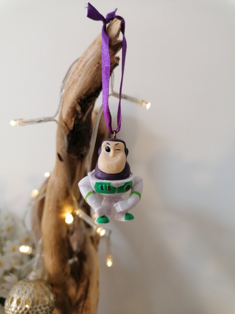 Disney Toy Story Buzz Lightyear Christmas Decoration Figure, Ornament Bauble, Disney Christmas Decorations, Gifts For Her, Christmas Baubles image 2