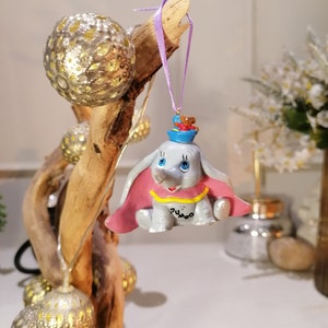 Disney Dumbo Timothy Q Christmas Decoration Figure, Ornament Bauble, Disney Christmas Decorations, Gifts For Her, Christmas Baubles, Decor