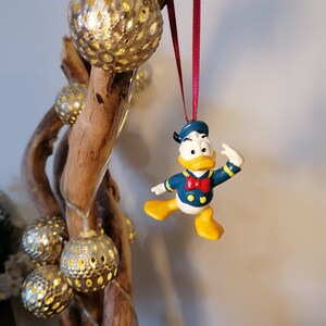Disney Donald Duck Christmas Decoration Figure, Ornament Bauble, Disney Christmas Decorations, Gifts For Her, Tree Decor, Mickey Mouse