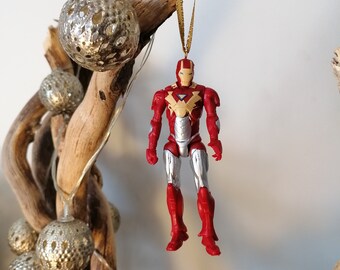Handmade Avengers Iron Man Christmas Decoration Figure, Ornament Bauble, Disney Christmas Decorations, Gifts For Her, Christmas Gifts, Decor