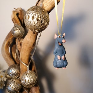 Disney Ratatouille Remy Christmas Decoration Figure, Ornament Bauble, Disney Christmas Decorations, Gifts For Her, Christmas Gifts, Decor