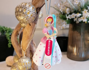 Disney Toy Story Bo Peep juldekorationsfigur, hängande julgranskula, Disney juldekorationer, presenter till henne, dekoration