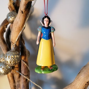 Disney Snow White Christmas Decoration Figure, Hanging Ornament Bauble, Disney Christmas Decorations, Gifts For Her, Christmas Gifts, Decor
