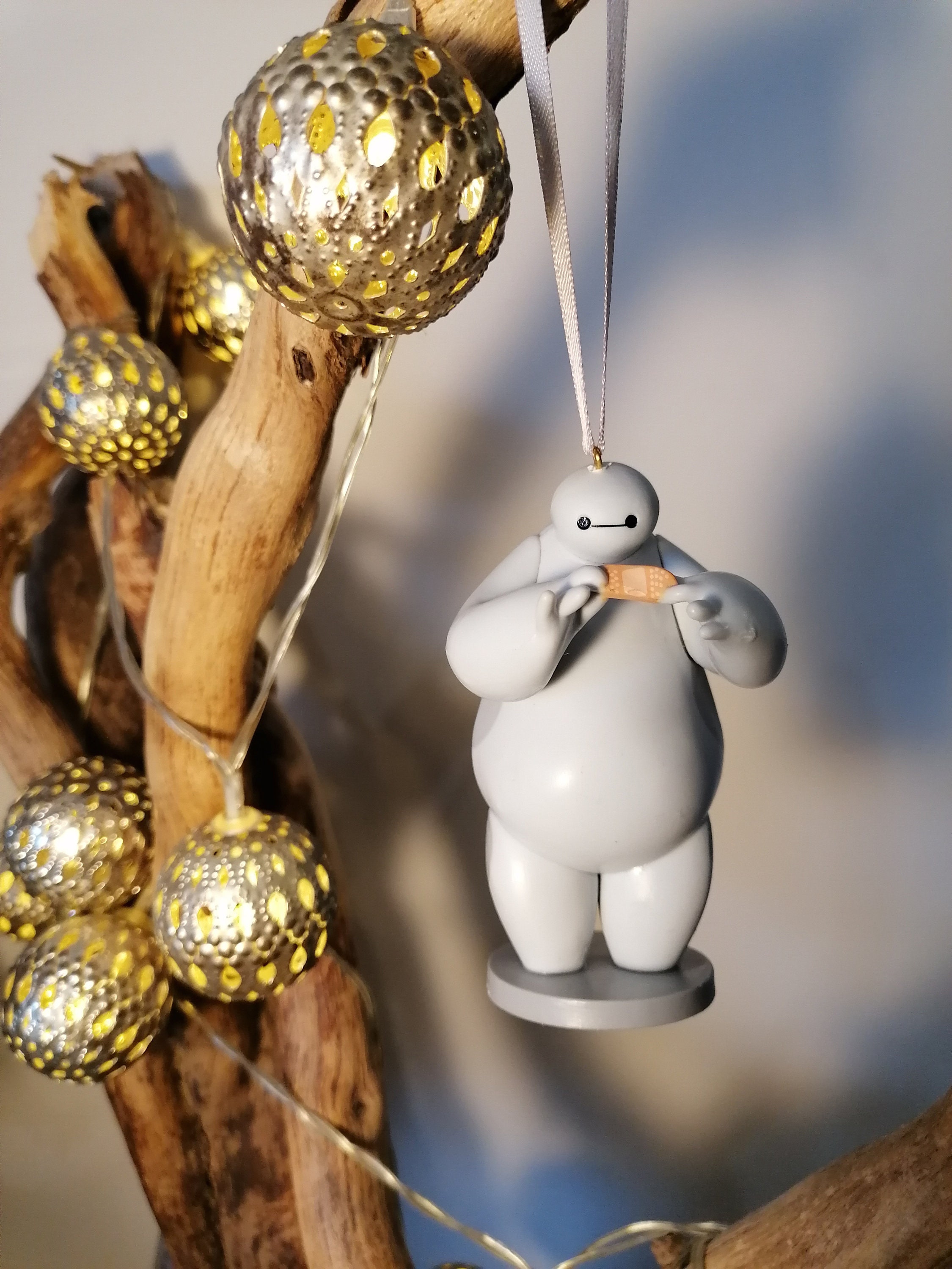 Disney Big Hero 6 Baymax Christmas Decoration Figure, Ornament