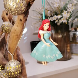 Disney Little Mermaid Ariel Christmas Decoration Figure, Ornament, Disney Christmas Decorations, Gifts For Her, Christmas Baubles, Dolls image 3