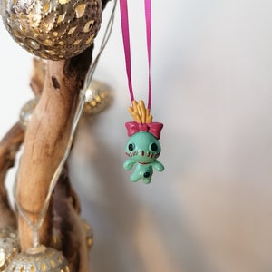 Disney Lilo And Stitch Gedränge Puppe Weihnachtsdekoration Figur, Ornament Christbaumkugel, Disney Weihnachtsdekoration, Geschenke für Sie, Weihnachtsgeschenk