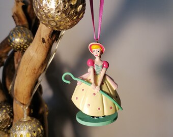 Disney Toy Story Bo Peep juldekorationsfigur, julgranskula, Disney juldekorationer, presenter till henne, julgransdekorationer