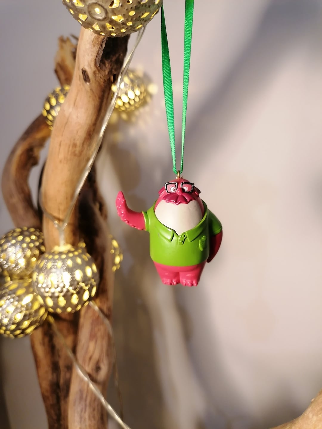 Disney Monsters Inc Christmas Decoration Figure, Hanging Ornament