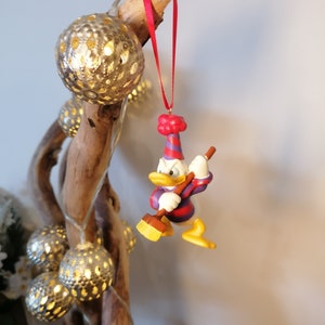 Disney Donald Duck Christmas Decoration Figure, Ornament Bauble, Disney Christmas Decorations, Gifts For Her, Tree Decor, Mickey Mouse