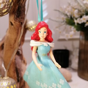 Disney Little Mermaid Ariel Christmas Decoration Figure, Ornament, Disney Christmas Decorations, Gifts For Her, Christmas Baubles, Dolls image 2