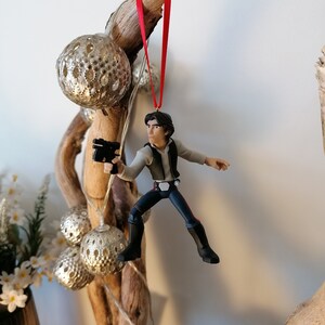 Disney Star Wars Han Solo Christmas Decoration Figure, Ornament Bauble, Disney Christmas Decorations, Gifts For Her, Christmas Gifts