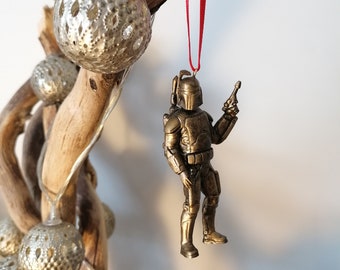 Disney Star Wars Mandalorian Boba Fett Christmas Decoration Figure, Ornament Bauble, Christmas Decorations, Gifts For Her, Christmas Gifts
