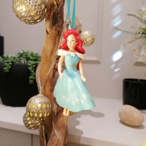 Disney Little Mermaid Ariel Christmas Decoration Figure, Ornament, Disney Christmas Decorations, Gifts For Her, Christmas Baubles, Dolls image 4