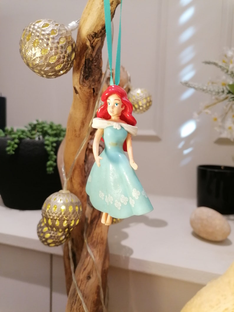 Disney Little Mermaid Ariel Christmas Decoration Figure, Ornament, Disney Christmas Decorations, Gifts For Her, Christmas Baubles, Dolls image 4
