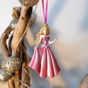 Disney Sleeping Beauty Aurora Christmas Decoration Figure, Hanging Ornament Bauble, Disney Christmas Decorations, Gifts For Her, Christmas