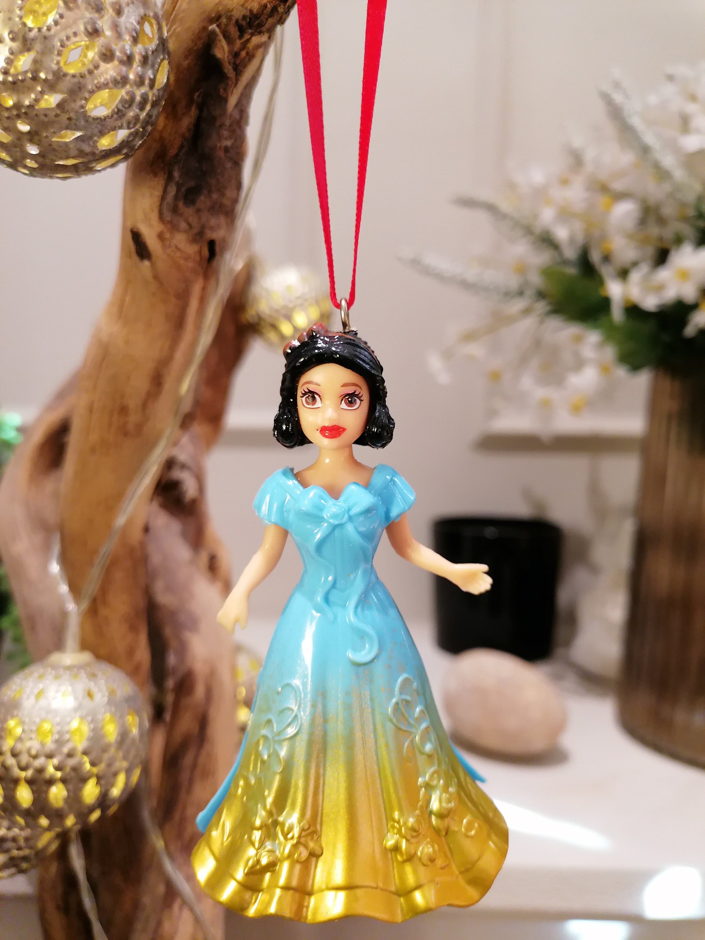 ディズニー 白雪姫 クリスマス デコレーション フィギュア