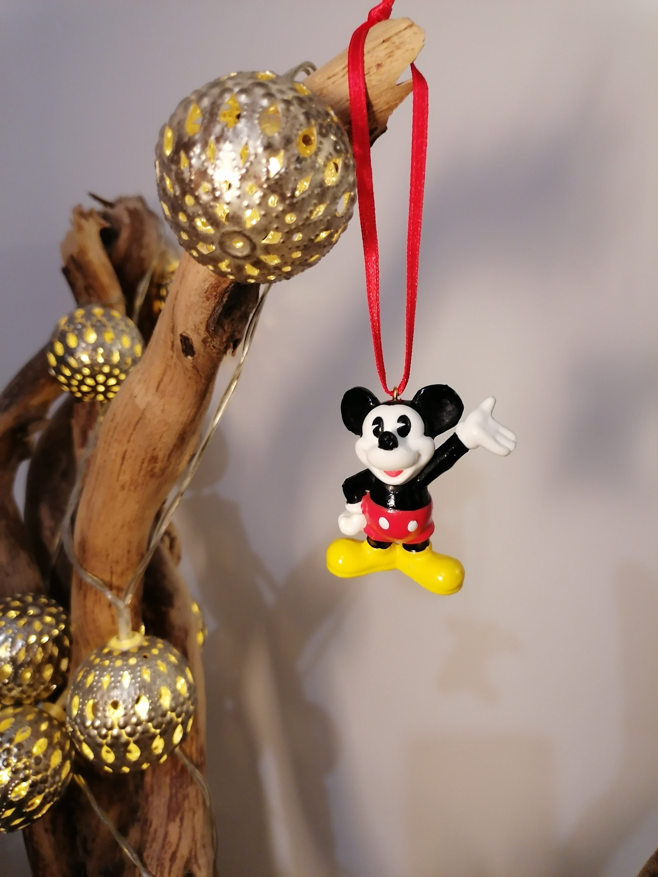 ディズニー ミッキーマウス クリスマス デコレーション フィギュア