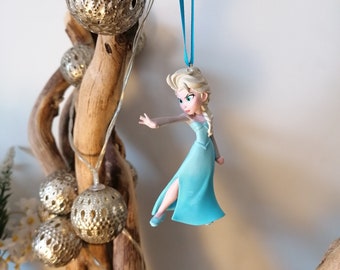 Disney Frozen Elsa Decorazione Natalizia Figura, Pallina Ornamentale, Decorazioni Natalizie Disney, Regali per Lei, Regali di Natale, Lui
