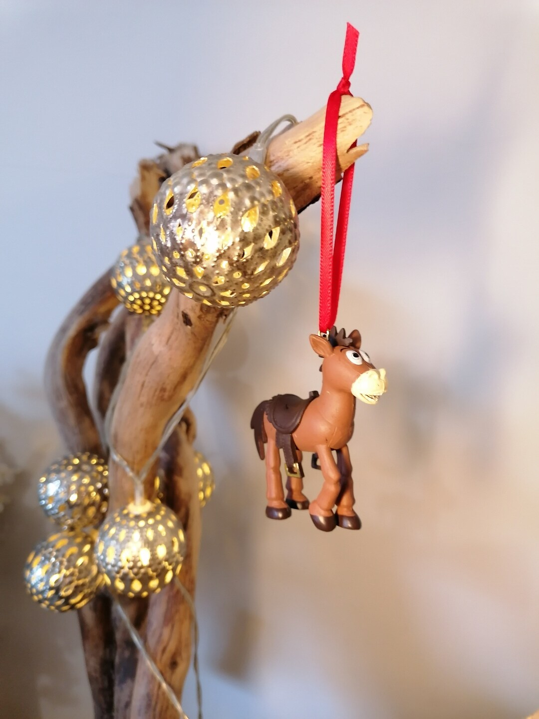 Disney Toy Story Bullseye Christmas Decoration Figure, Ornament Bauble