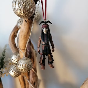 Disney Lone Ranger Tonto Christmas Decoration Figure, Ornament Bauble, Disney Christmas Decorations, Gifts For Her, Christmas Gifts, Depp